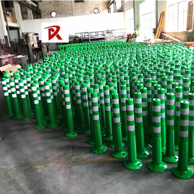 Wiosenne znaki parkingowe Bezpieczeństwo drogowe Elastyczne PU śruby z przędzą 10