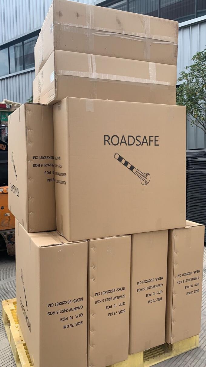 75cm Ostrzeżenie o bezpieczeństwie drogowym na zewnątrz Trwałe PU Plastyczne ostrzeżenie drogowe 20