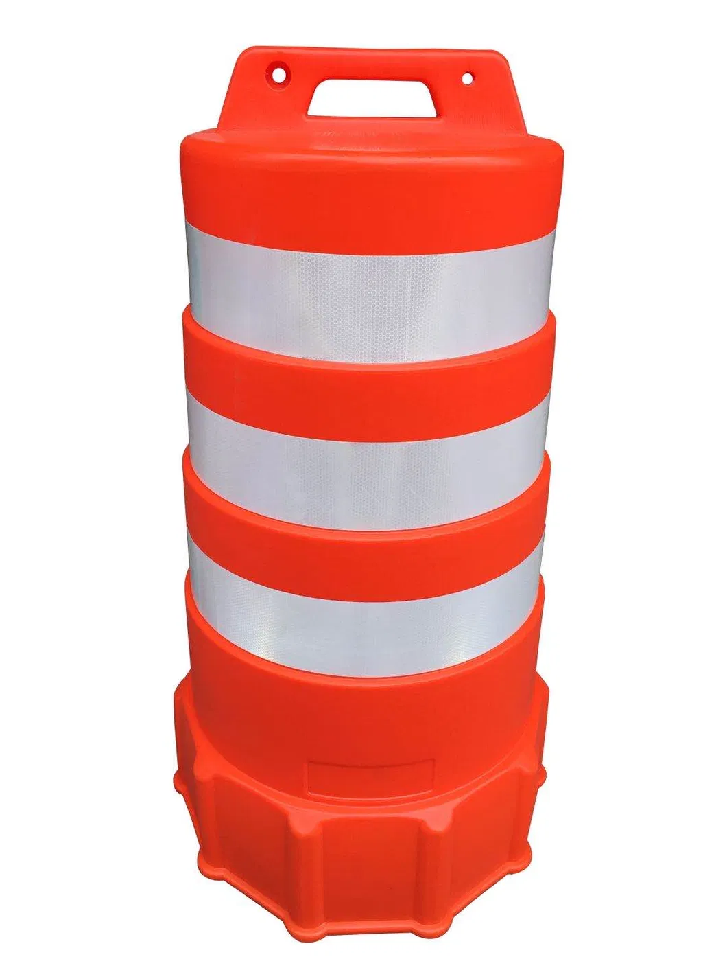ROADSAFE Gorąca sprzedaż PE Traffic Drum Crash Barrels Bezpieczeństwo drogowe Odblaskowa beczka ostrzegawcza 9