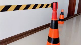 Nakładka na pachołek drogowy 5m 3m Wysuwana bariera